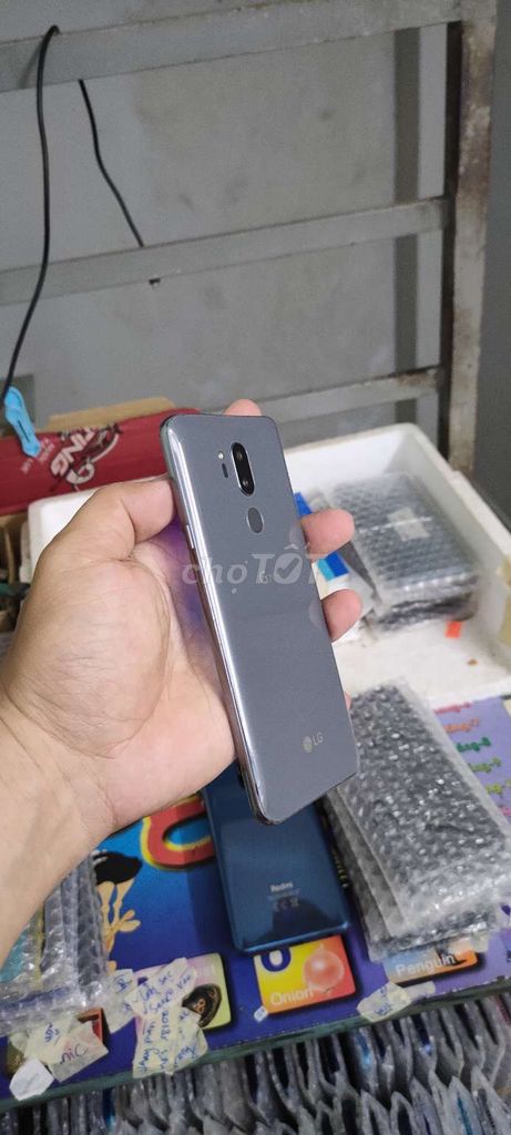 LG G7 thinQ, ram 4gb 64gb. Mua bán Điện thoại tại Quận Gò Vấp Tp Hồ Chí Minh được đăng bởi A LONG   nhận thanh toán THẺ TÍN DỤNG hình 4