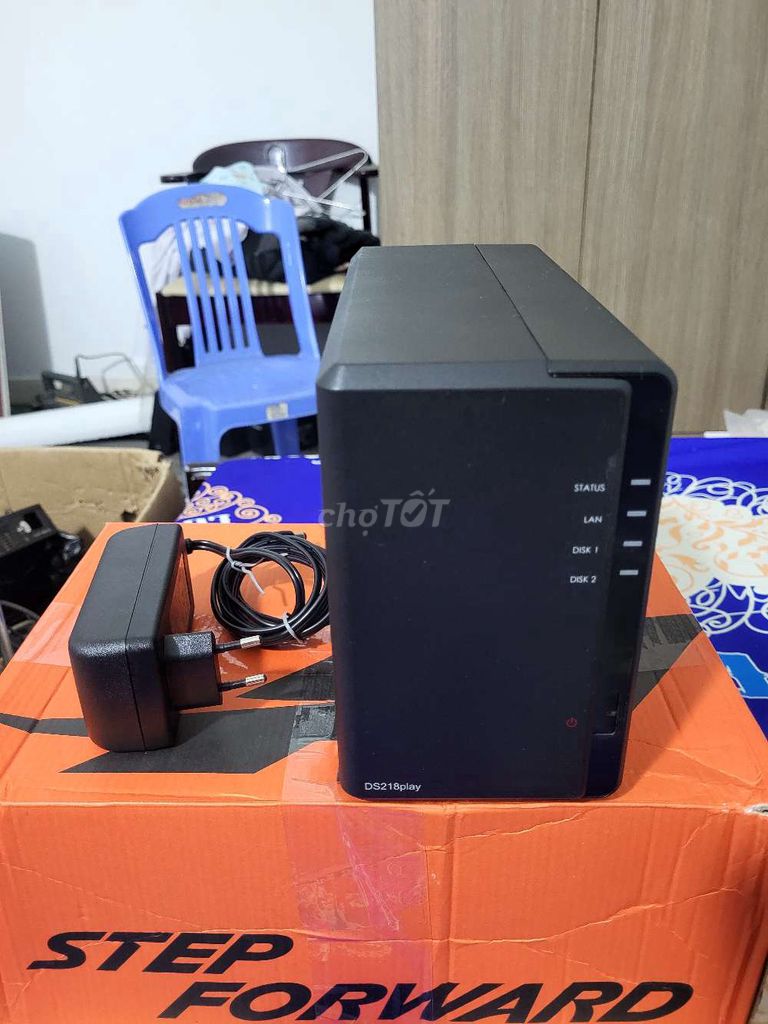 Bộ lưu trữ NAS Synology DS218play Đen. Mua bán Phụ kiện (Màn hình, Chuột...) tại Quận Hải Châu Đà Nẵng được đăng bởi Lê Huy Vũ hình 1