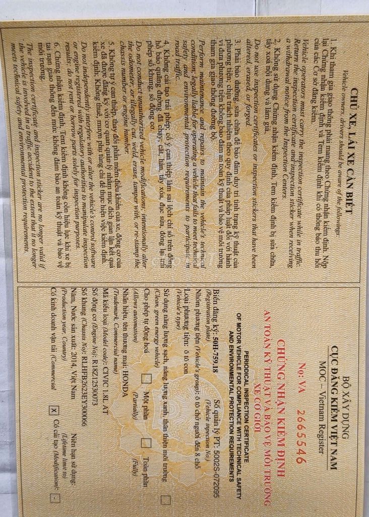 HONDA CIVIC tự động sx 2014. Mua bán Ô tô tại Thành phố Thủ Đức Tp Hồ Chí Minh được đăng bởi Phương trang hình 8