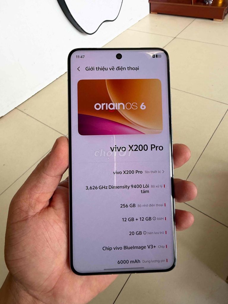 Vivo X200 Pro. Bán hay giao lưu. Mua bán Điện thoại tại Thành phố Thủ Dầu Một Bình Dương được đăng bởi Chuyên mua bán iphone hình 1