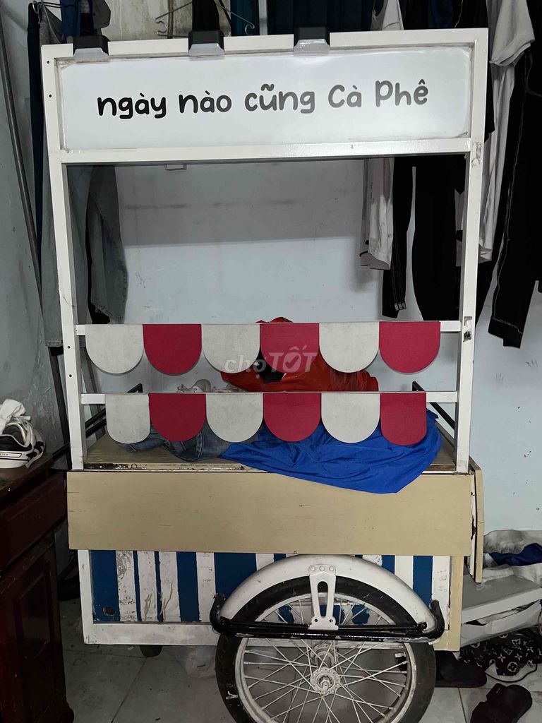 Xe đẩy bán hàng Bán cafe. Mua bán Đồ chuyên dụng, Giống nuôi trồng tại Thành phố Thủ Đức Tp Hồ Chí Minh được đăng bởi Din Duong hình 1