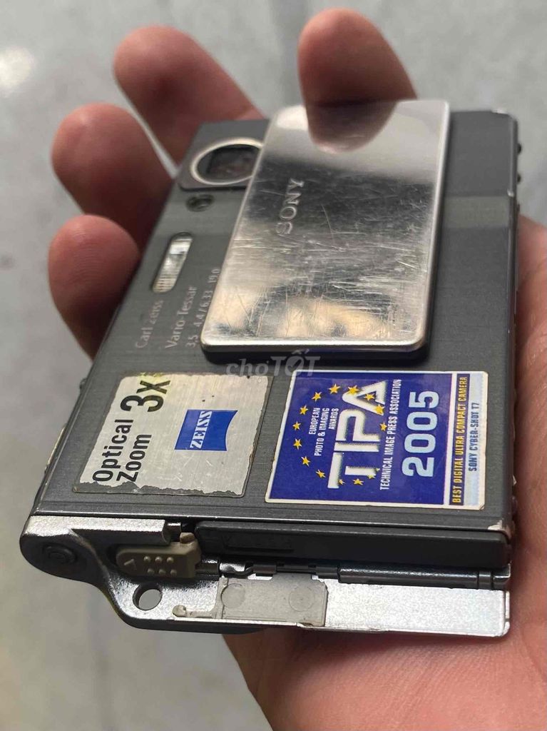 Máy ảnh Sony DSC T7 Xám. Mua bán Máy ảnh, Máy quay tại Quận 8 Tp Hồ Chí Minh được đăng bởi OTLy hình 1