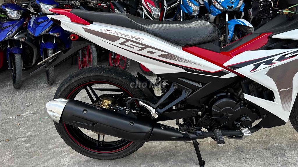 Exciter 150 trắng đỏ 2017 ( hỗ trợ góp ). Mua bán Xe máy tại Huyện Chợ Mới An Giang được đăng bởi Cửa hàng xe Thiên Phước 2 hình 12