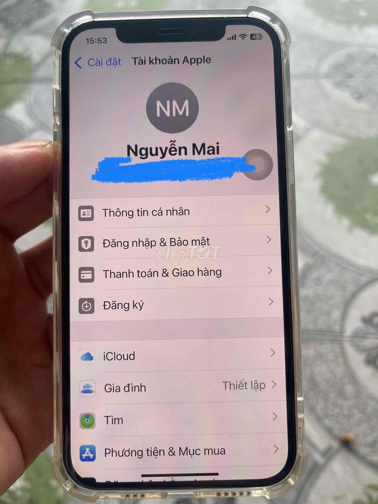 Apple iPhone 12 Pro Max bản lock. Mua bán Điện thoại tại Thành phố Thanh Hóa Thanh Hóa được đăng bởi Tuan hình 1