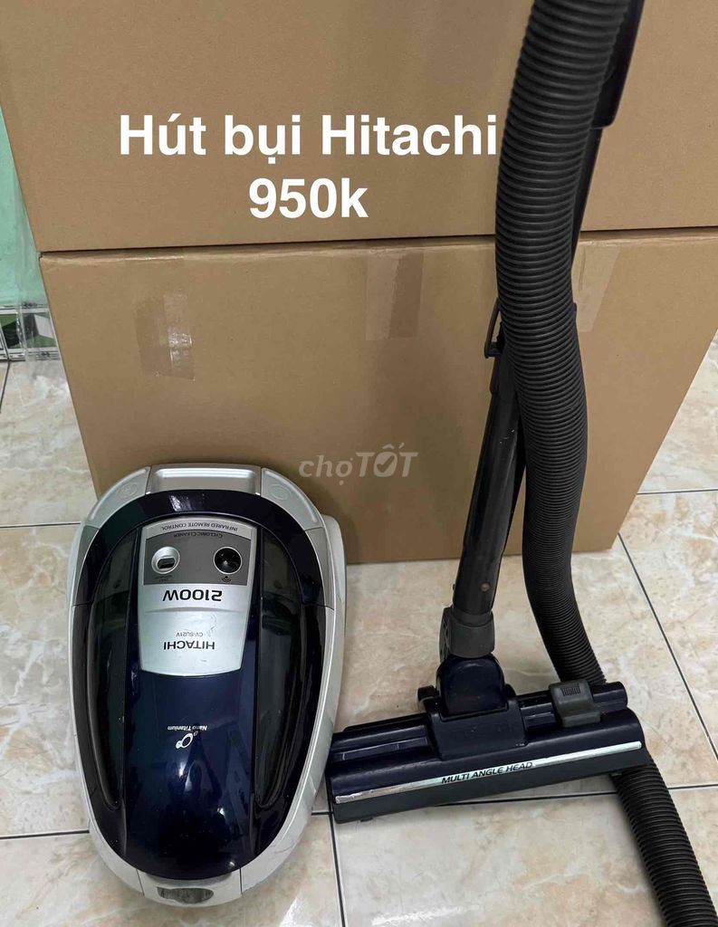 Máy hút bụi Hitachi CV-SU21V Xám Đen. Mua bán Nội thất, đồ gia dụng khác tại Thành phố Thủ Đức Tp Hồ Chí Minh được đăng bởi Kathy Ng hình 1