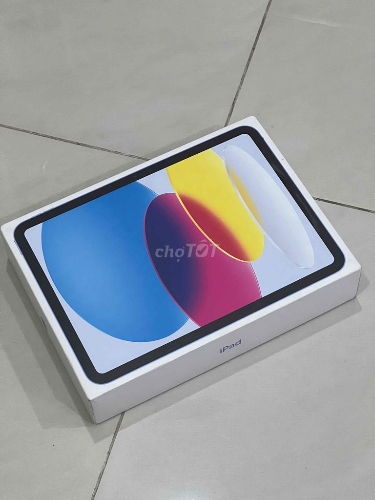 iPad gen 10 ZA, bảo hành 02/2025