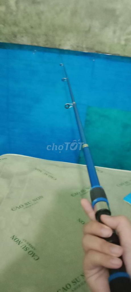 Cần câu cá Shimano Xanh Đã sử dụng. Mua bán Đồ thể thao, Dã ngoại tại Huyện Trà Ôn Vĩnh Long được đăng bởi Buff Thanh hình 1