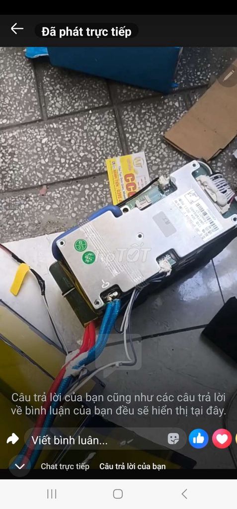 Pin xe đạp điện 48V 10Ah. Mua bán Phụ tùng xe tại Quận 12 Tp Hồ Chí Minh được đăng bởi Hồng hình 2