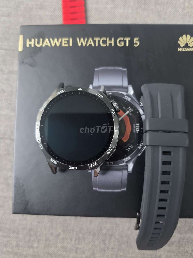 Huawei GT 5 Đen. Mua bán Thiết bị đeo thông minh tại Quận Hà Đông Hà Nội được đăng bởi Tạ Đức hình 1