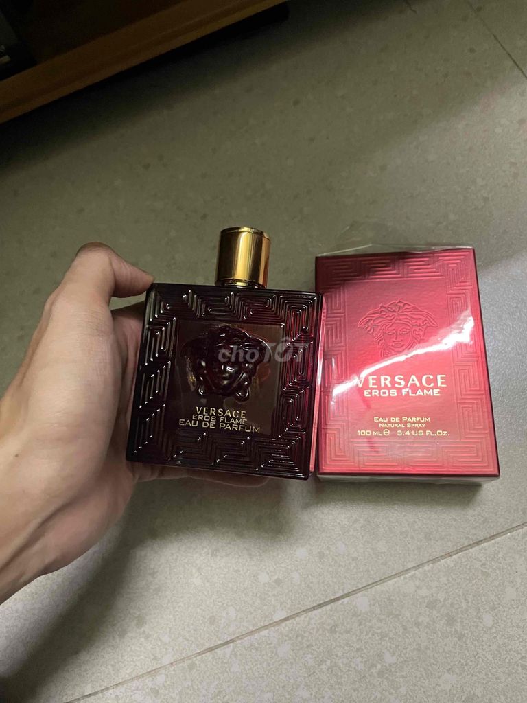 Pass nhanh chai Eros Flame đỏ, còn 90/100ml. Mua bán Nước hoa tại Quận 11 Tp Hồ Chí Minh được đăng bởi Thành hình 1