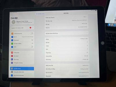 iPad Pro 2017 12.9 inch 4G 512GB