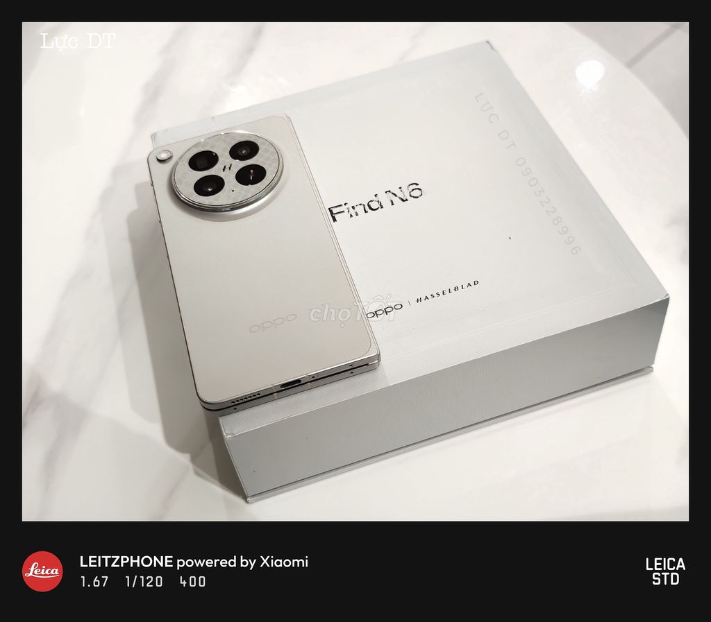 Oppo Find N6 16/512GB Xám QT Sing 99% full box. Mua bán Điện thoại tại Quận Hoàng Mai Hà Nội được đăng bởi mobilehungthinh hình 1