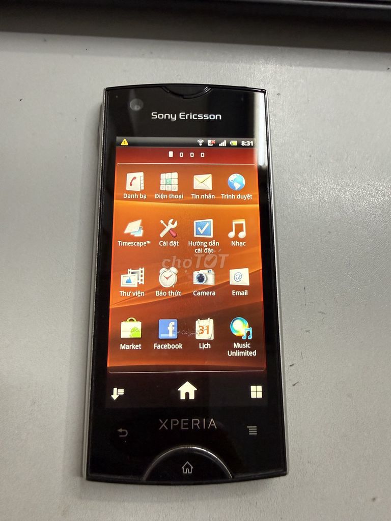 Sony Ericsson ST18i Trắng. Mua bán Điện thoại tại Quận Phú Nhuận Tp Hồ Chí Minh được đăng bởi D Van hình 1