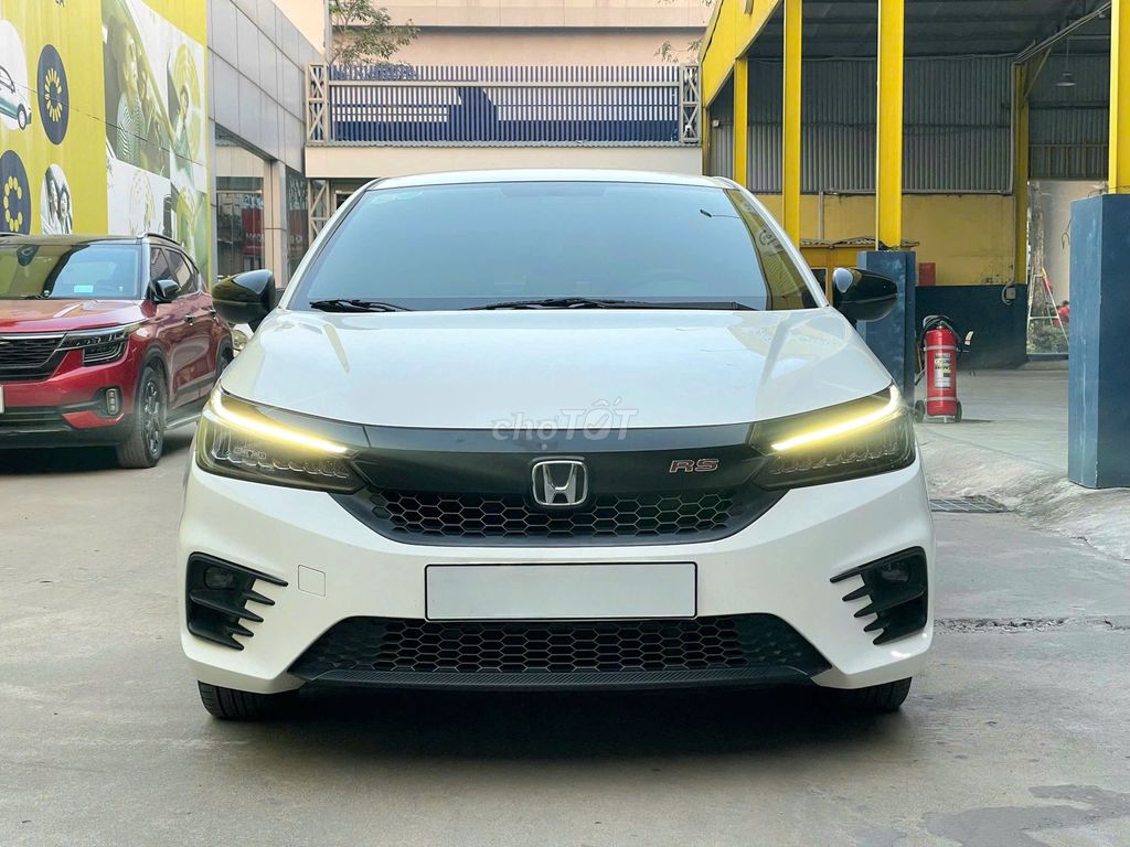 Honda City 2021 1.5 RS trắng siêu lướt - 25000 km