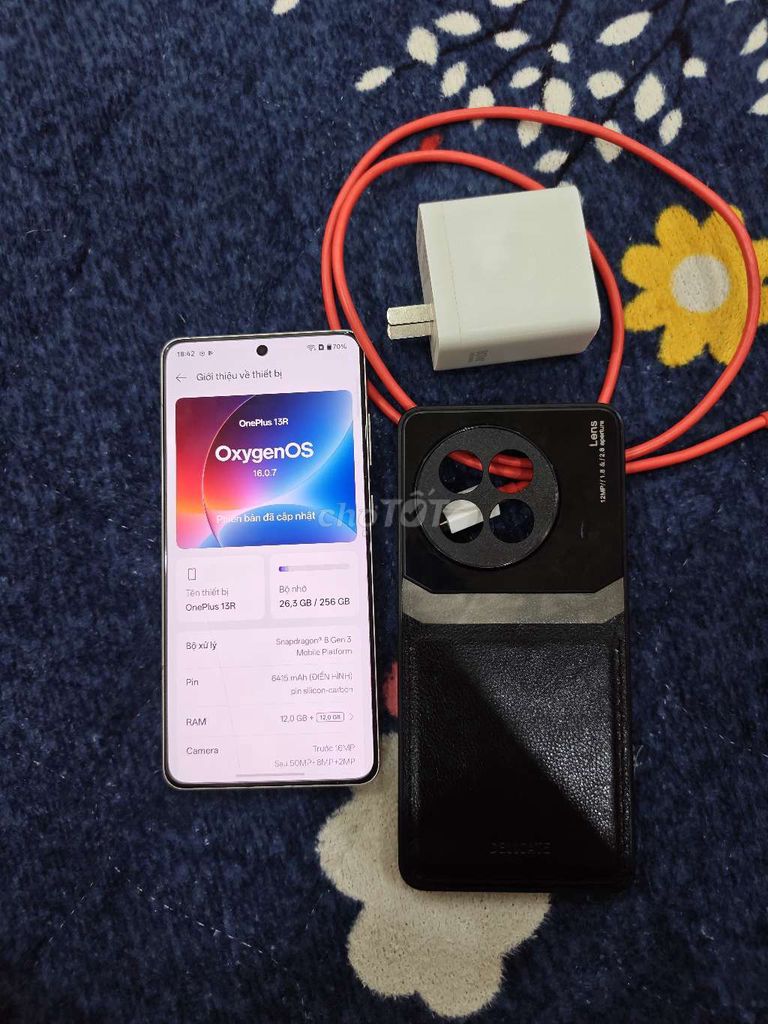 Oneplus Ace 5 12GB/256GB Bạc Rom Qte. Mua bán Điện thoại tại Quận Hoàng Mai Hà Nội được đăng bởi Nqhuy hình 1