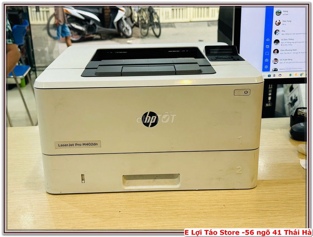 E pass Máy in HP LaserJet Pro M402dn. Mua bán Đồ dùng văn phòng tại Quận Đống Đa Hà Nội được đăng bởi Nguyễn Tiến Lợi hình 1