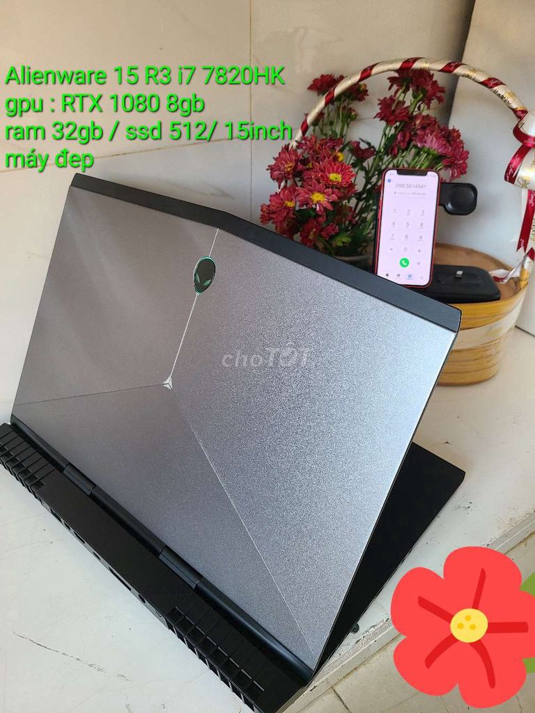 Laptop Gaming Alienware 15 R3 i7 15 inch. Mua bán Laptop tại Quận Tân Phú Tp Hồ Chí Minh được đăng bởi Quang tùng hình 1