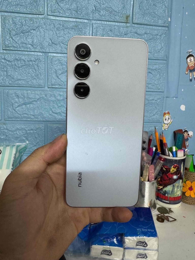 Nubia V80 Max 8+12GB 256GB Bạc. Mua bán Điện thoại tại Huyện Trảng Bàng Tây Ninh được đăng bởi Mua bán trao đổi đtdd trảng bàng hình 1