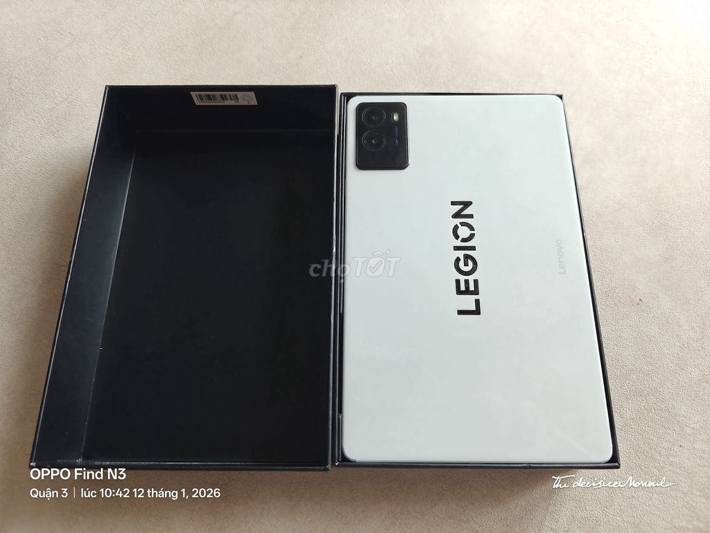 Pass Lenovo Legion Y700 Gen 3 -12/256. Mua bán Máy tính bảng tại Quận 3 Tp Hồ Chí Minh được đăng bởi Nhật Anh hình 1