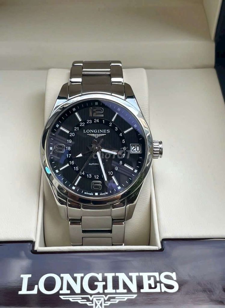 Longines Conquest Size 42mm Giờ GMT Fullbox