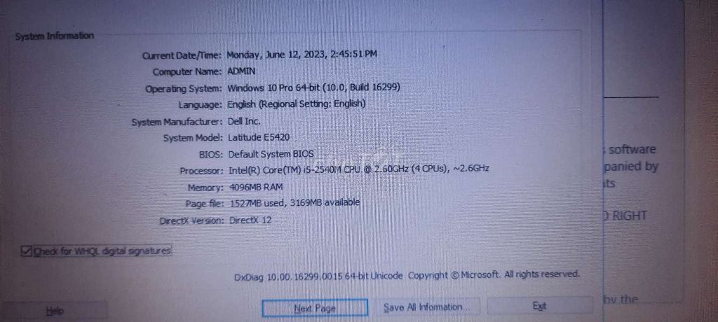 Thanh lý 20 Laptop Dell E5420 I5 2540M 4G 250G nè