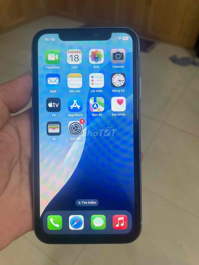 Apple iPhone XR 256GB Xanh dương Face lúc được lúc. Mua bán Điện thoại tại Huyện Long Điền Bà Rịa - Vũng Tàu được đăng bởi Thanh Lý Giá Tốt hình 1