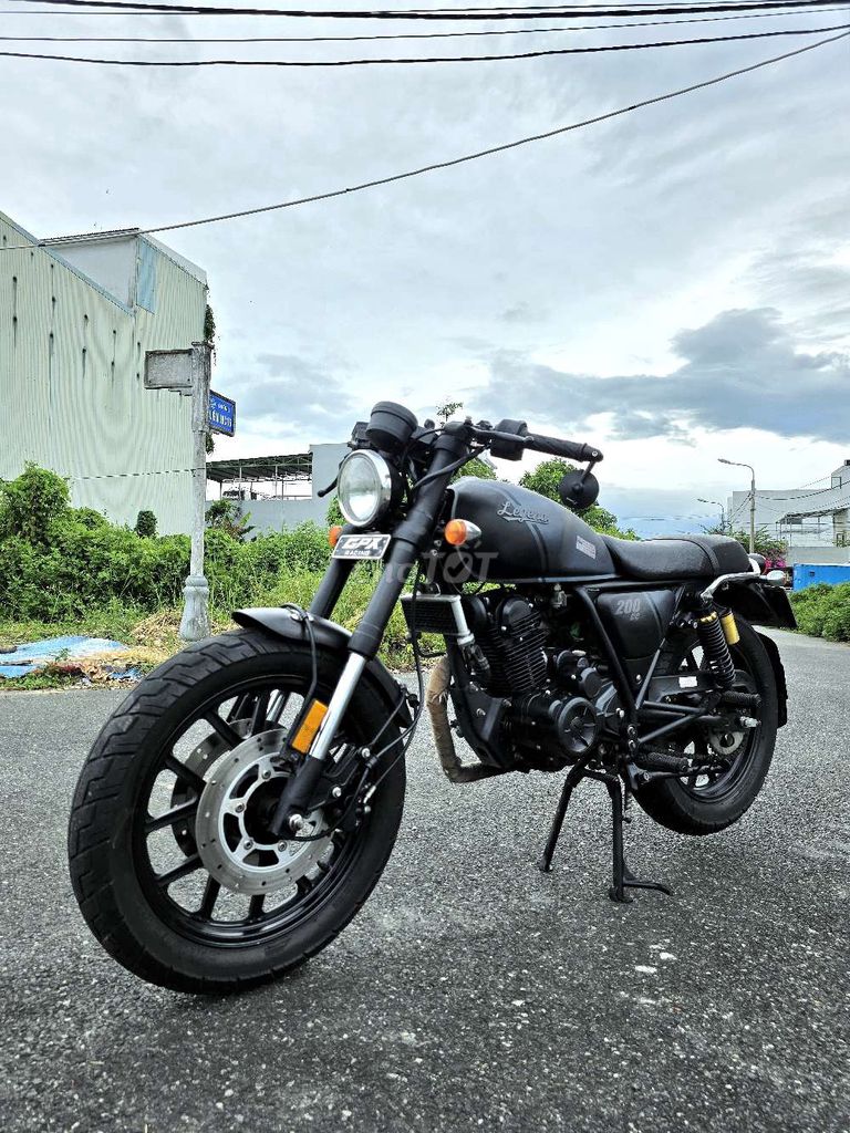 GPX Racing Legend 200cc Đen Xám. Mua bán Xe máy tại Quận Cẩm Lệ Đà Nẵng được đăng bởi Ngạo Thiên hình 1