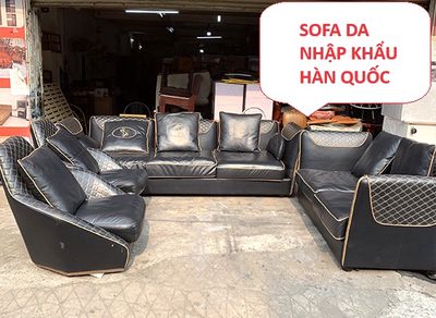 Bộ Ghế Sofa Da Nhập Khẩu Hàn Quốc, Ghế sofa bọc da