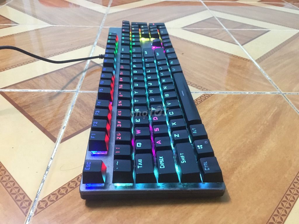 Phím cơ led đa sắc PHILIPS SPK8404 gõ tốt. Mua bán Phụ kiện (Màn hình, Chuột...) tại Quận Bình Thạnh Tp Hồ Chí Minh được đăng bởi Võ Quốc Phòng hình 1