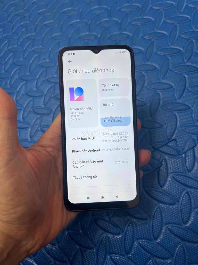 Xiaomi Redmi 9A 32GB Đen zin cũ. Mua bán Điện thoại tại Quận Hà Đông Hà Nội được đăng bởi Mạnh Mobile hình 1