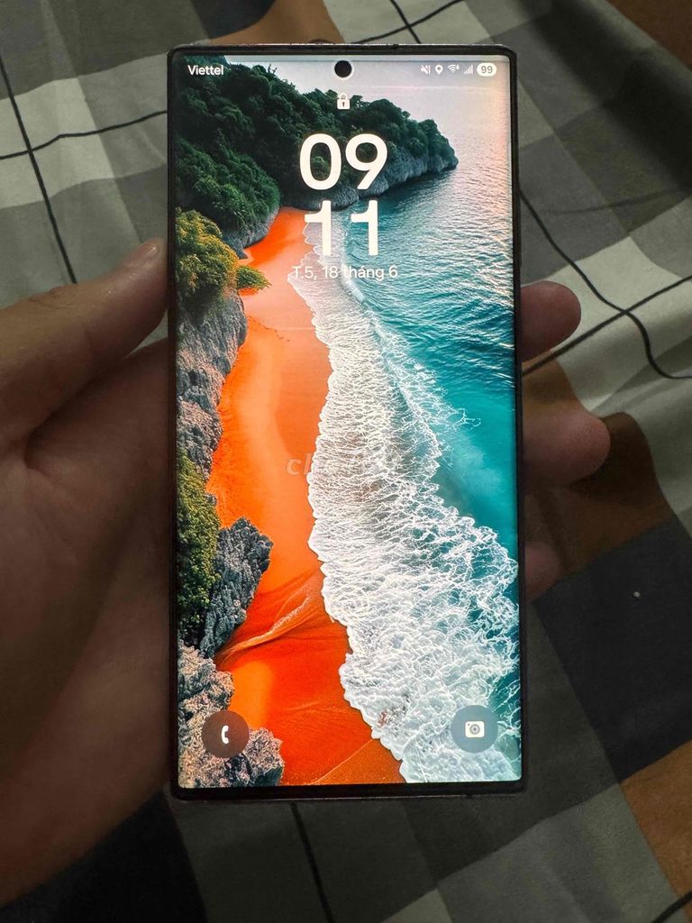 Samsung S22 Ultra 8GB 128GB Tím. Mua bán Điện thoại tại Quận Hà Đông Hà Nội được đăng bởi Nguyenquyet hình 1