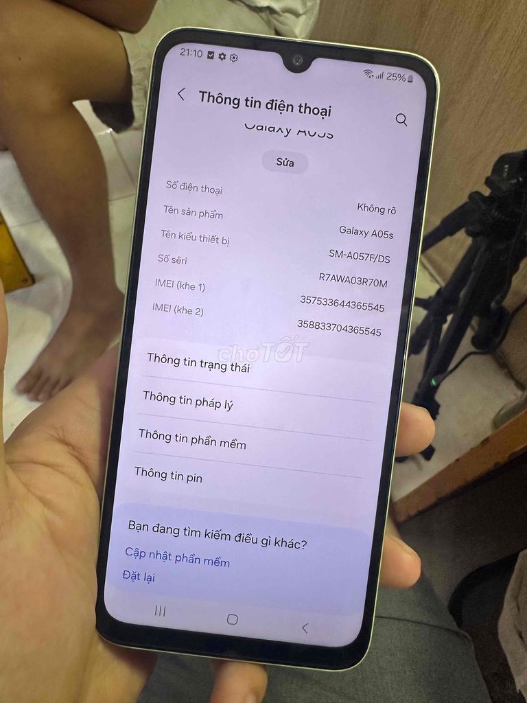 Samsung Galaxy A05s Xanh lá Mới, nguyên seal. Mua bán Điện thoại tại Thành phố Biên Hòa Đồng Nai được đăng bởi Tiu mobile hình 1