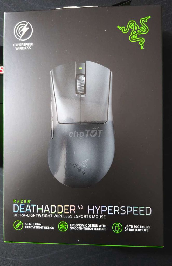 Chuột Razer DeathAdder V3 Hyperspeed. Mua bán Phụ kiện (Màn hình, Chuột...) tại Quận Ninh Kiều Cần Thơ được đăng bởi Trần Công Anh hình 1