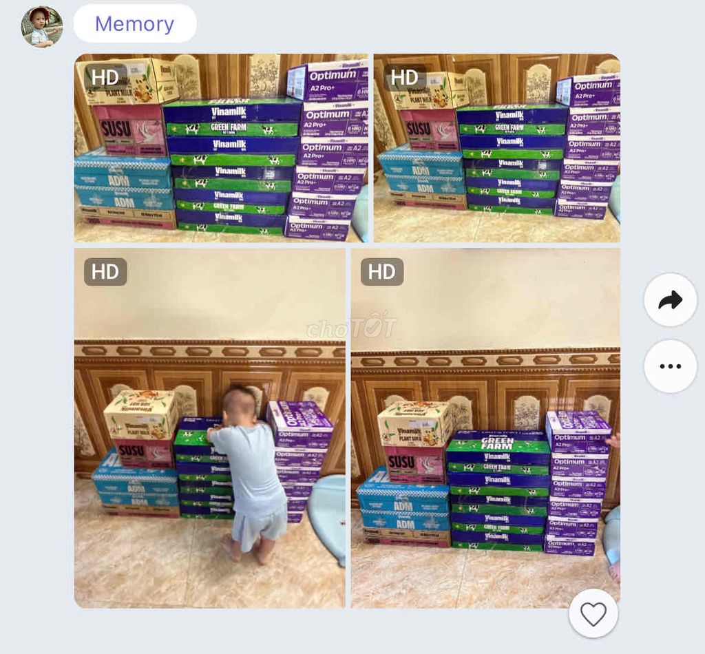 Sữa nước Vinamilk Optimum, green farm, …. Mua bán Đồ ăn, thực phẩm và các loại khác tại Thành phố Nam Định Nam Định được đăng bởi Bố cu Tít hình 1