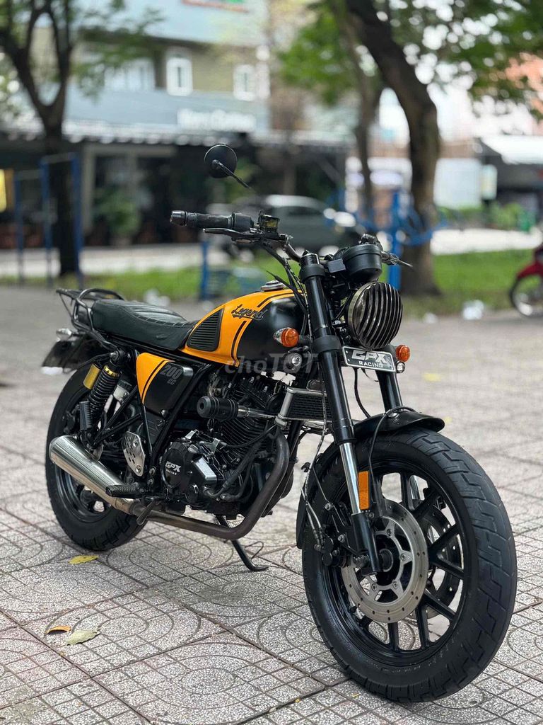 GPX Legend 200 2020 желтый черный 35000 км номер Сайгона 9 владельцев