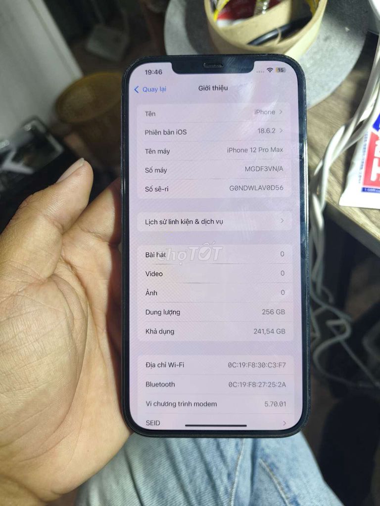 Apple iPhone 12 Pro Max 256GB Xanh. Mua bán Điện thoại tại Huyện Châu Thành Bến Tre được đăng bởi Hoàng An Mobile hình 1