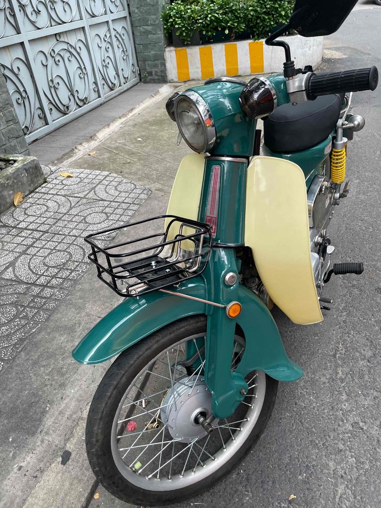 Honda Cub синяя, номер Донгнай