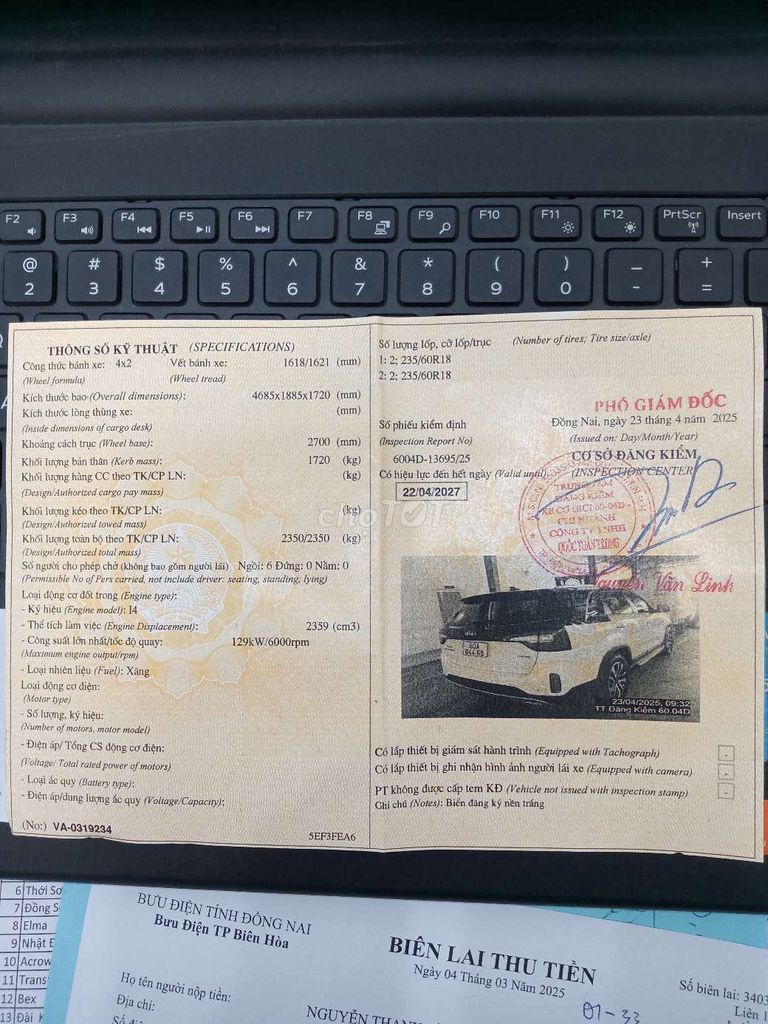 2020 Premium 2.5 AT - 32000 km. Mua bán Ô tô tại Thành phố Thủ Đức Tp Hồ Chí Minh được đăng bởi Bình Nguyên hình 6