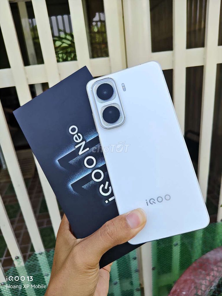 Vivo iQOO Neo 11 5G 12GB/256GB Trắng. Mua bán Điện thoại tại Thành phố Sóc Trăng Sóc Trăng được đăng bởi Hoàng XP hình 1