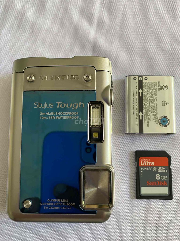 Máy ảnh Olympus Stylus Tough. Mua bán Máy ảnh, Máy quay tại Thành phố Bến Tre Bến Tre được đăng bởi Hoài An hình 1