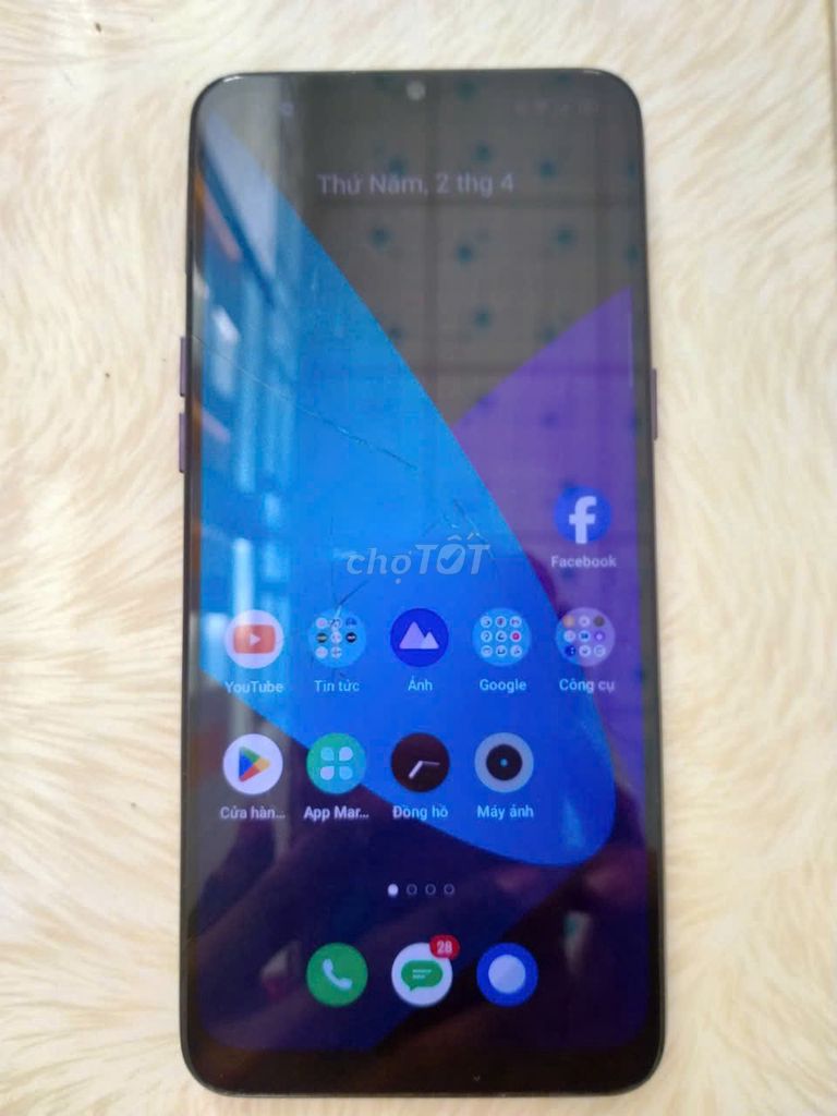 Realme 5s 128GB Tím. Mua bán Điện thoại tại Huyện Châu Thành Trà Vinh được đăng bởi Dang khang hình 1