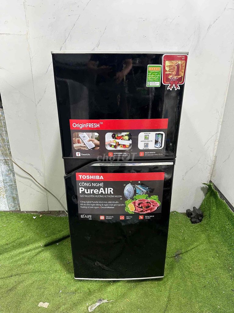 Tủ lạnh Toshiba 140L Đen, Xám. Mua bán Tủ lạnh tại Quận Hải Châu Đà Nẵng được đăng bởi Duy bảo hình 1