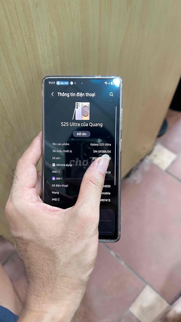 Samsung Galaxy S25 Ultra 12GB/256GB Trong suốt. Mua bán Điện thoại tại Quận Bắc Từ Liêm Hà Nội được đăng bởi Quang Nguyen hình 1