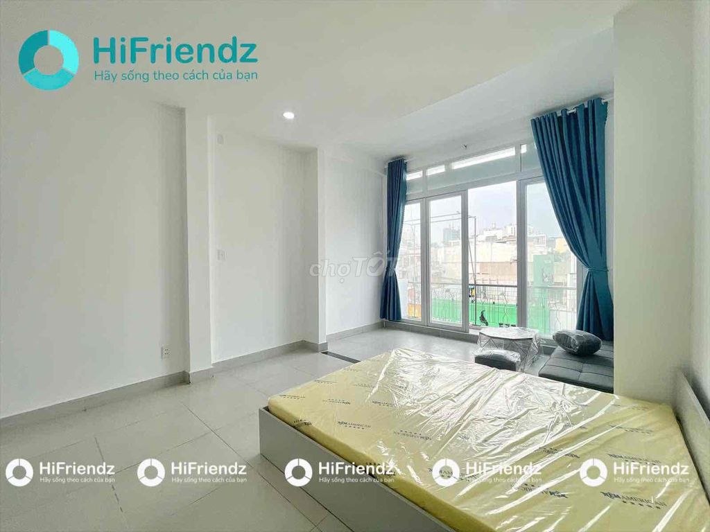 🧧CHDV BAN CÔNG 60M2 LÊ VĂN SỸ - PHÒNG KHÁCH TÁCH BẾP - ảnh 5