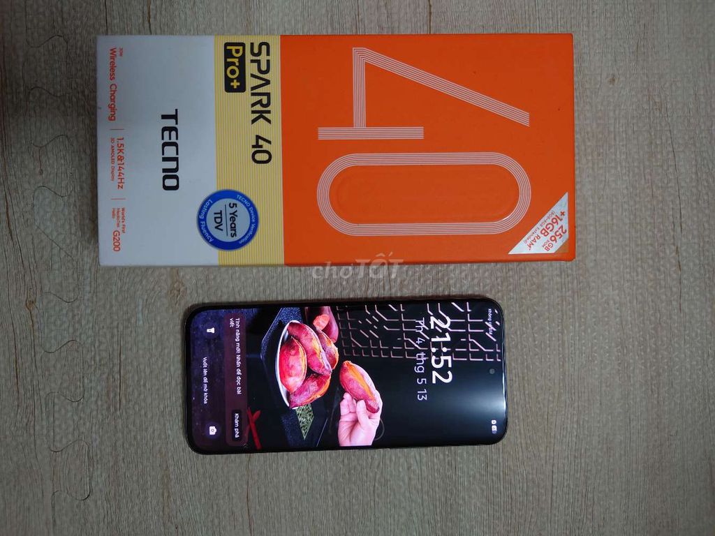 Tecno Spark 40 Pro Plus 256GB nguyên zin. Mua bán Điện thoại tại Quận 8 Tp Hồ Chí Minh được đăng bởi Bình Yên hình 1
