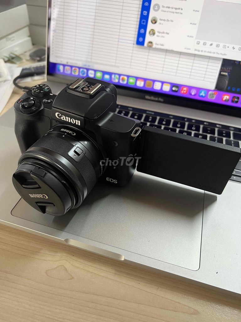 Máy ảnh Canon M50 Mark 2 Đen đẹp ngon rẻ. Mua bán Máy ảnh, Máy quay tại Quận Cầu Giấy Hà Nội được đăng bởi Đỗ Kỷ hình 1