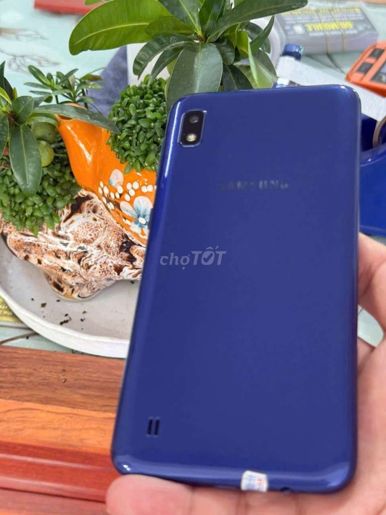 Samsung Galaxy A10 Xanh Đã dùng. Mua bán Điện thoại tại Thành phố Sóc Trăng Sóc Trăng được đăng bởi điện thoại giá sỉ 501lê Hồng Phong  hình 1