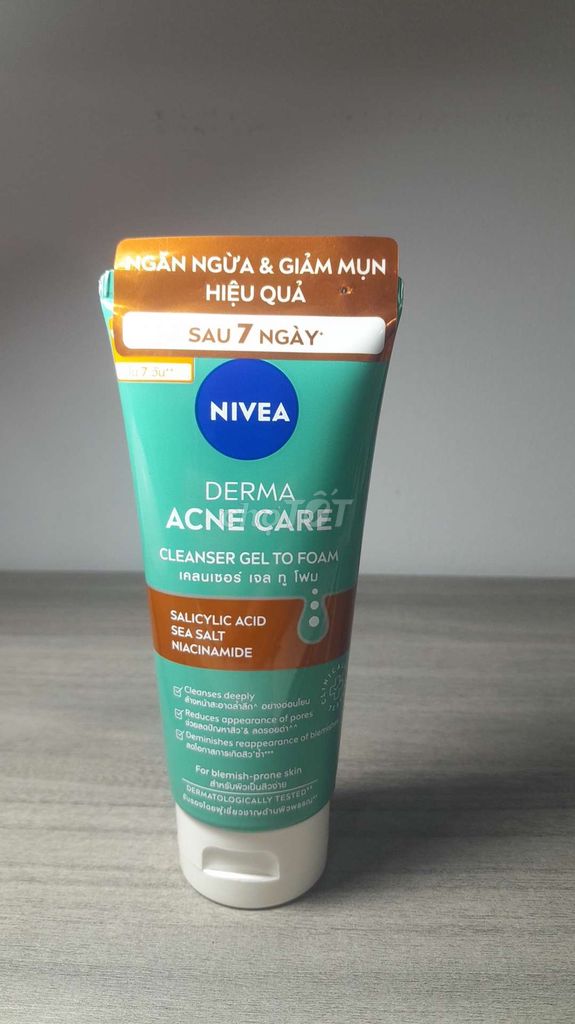 Pass SRM Nivea Derma Acne Care . Mua bán Phụ kiện thời trang khác tại Quận 11 Tp Hồ Chí Minh được đăng bởi Truong Phung Linh hình 1
