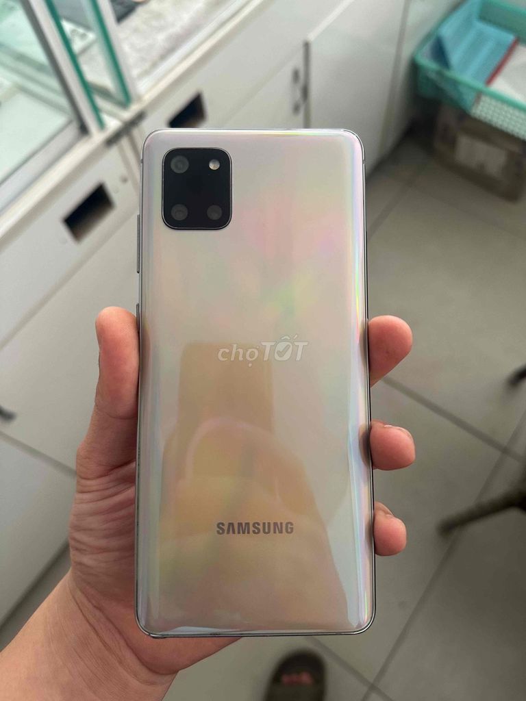 Samsung Note 10 Lite 8GB/128GB Bạc 99%. Mua bán Điện thoại tại Quận 12 Tp Hồ Chí Minh được đăng bởi Ngô Đức Duy hình 1