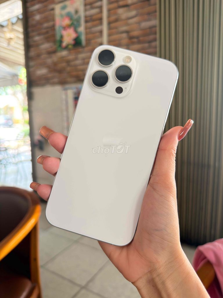 iPhone 16 Pro Max 256GB Trắng 89%. Mua bán Điện thoại tại Thành phố Biên Hòa Đồng Nai được đăng bởi Huỳnh  hình 1